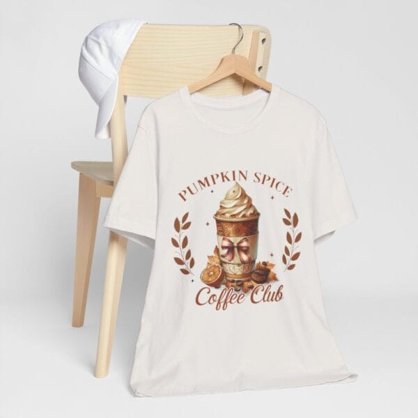 "Pumpkin Spice Coffee Club T-Shirt – Cozy Fall Vibes, Limited Edition!" - Image 2