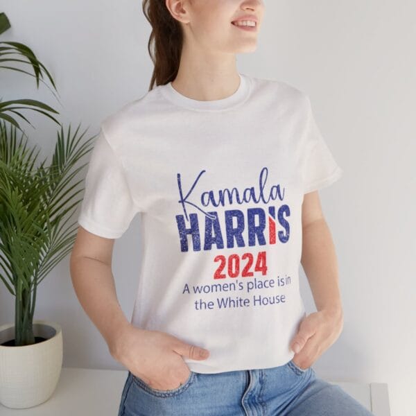 Kamala Harris: Making a Statement with the 'In the House' T-Shirt - Image 3