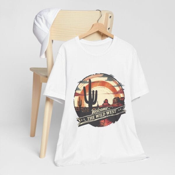 Welcome to the Wild West T-Shirt – Bold Desert Adventure Graphic Tee