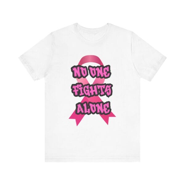 No One Fights Alone: The Impact of Breast Cancer Awareness T-Shirts