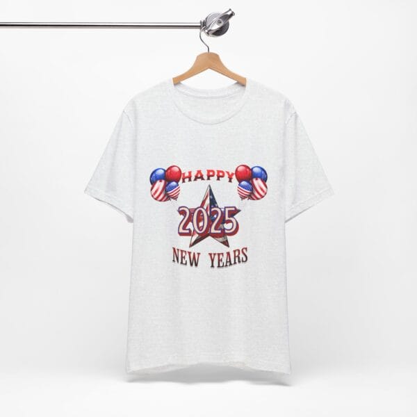 Celebrate in Style: New Year's 2025 Graphic T-Shirt for Festive Fun - Image 4