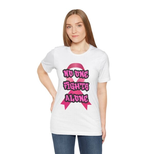 No One Fights Alone: The Impact of Breast Cancer Awareness T-Shirts - Image 3