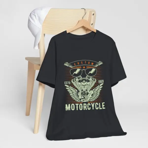 Vintage Motorcycle Club T-Shirt: Retro Biker Style for Riders - Image 2