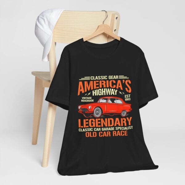 Classic Car Enthusiast T-Shirts – Nostalgic Designs for Car Lovers - Image 2