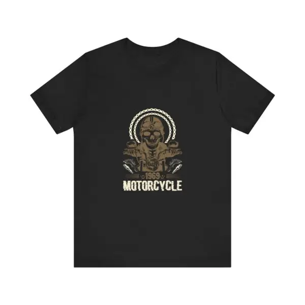 Ride in Style: Vintage Motorcycle Graphic Tee for Bikers