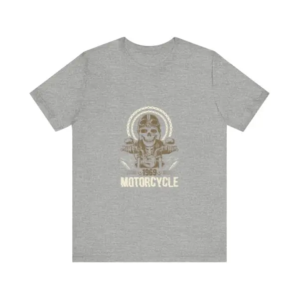 Ride in Style: Vintage Motorcycle Graphic Tee for Bikers - Image 4