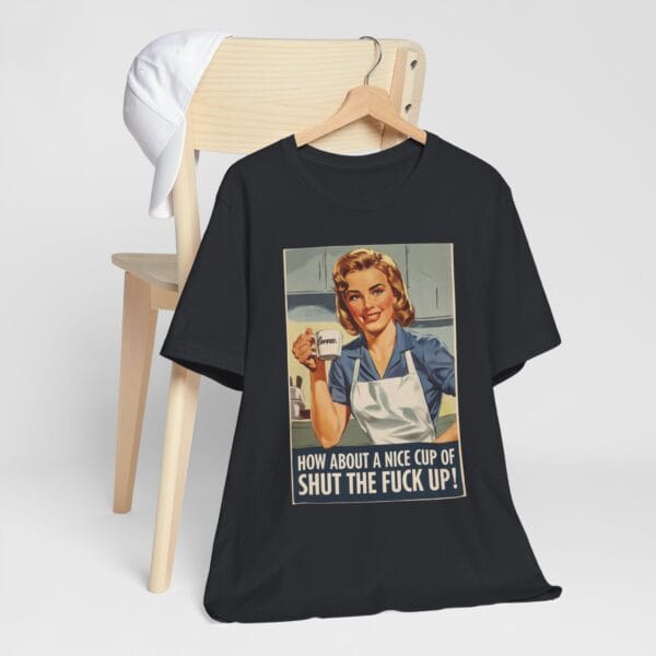 Vintage Shut the Fuck up t-shirt - Image 2