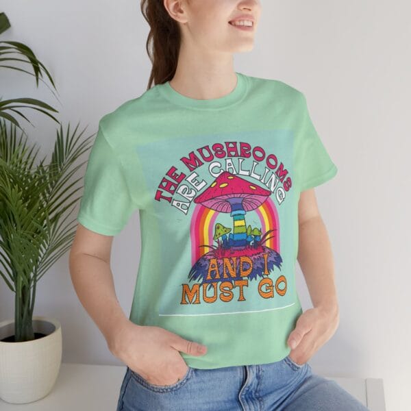 Psychedelic Mushroom t-shirt - Image 4