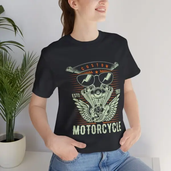 Vintage Motorcycle Club T-Shirt: Retro Biker Style for Riders - Image 3