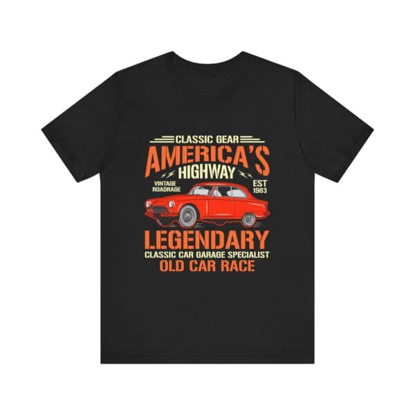 Classic Car Enthusiast T-Shirts – Nostalgic Designs for Car Lovers