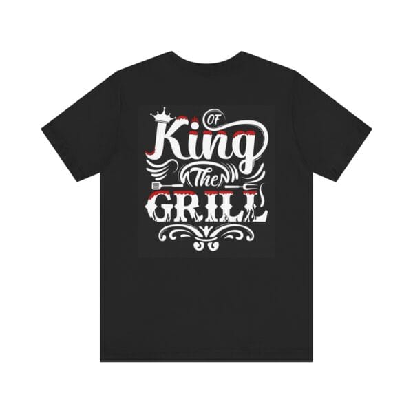 King of the Grill Unisex Jersey Tee - Perfect for BBQ Lovers! - Image 2